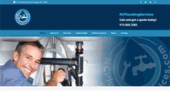 Desktop Screenshot of ncplumbingservices.com